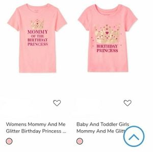 Matching birthday shirts